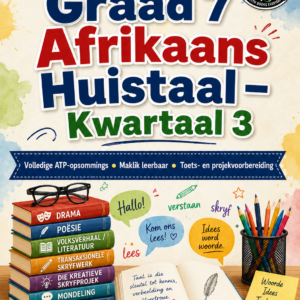 Graad 7 Afrikaans HT – Kwartaal 3 Opsommings