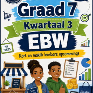 Graad 7 EBW – Kwartaal 3 Opsommings