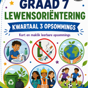Graad 7 Lewensvaardighede – Kwartaal 3 Opsommings