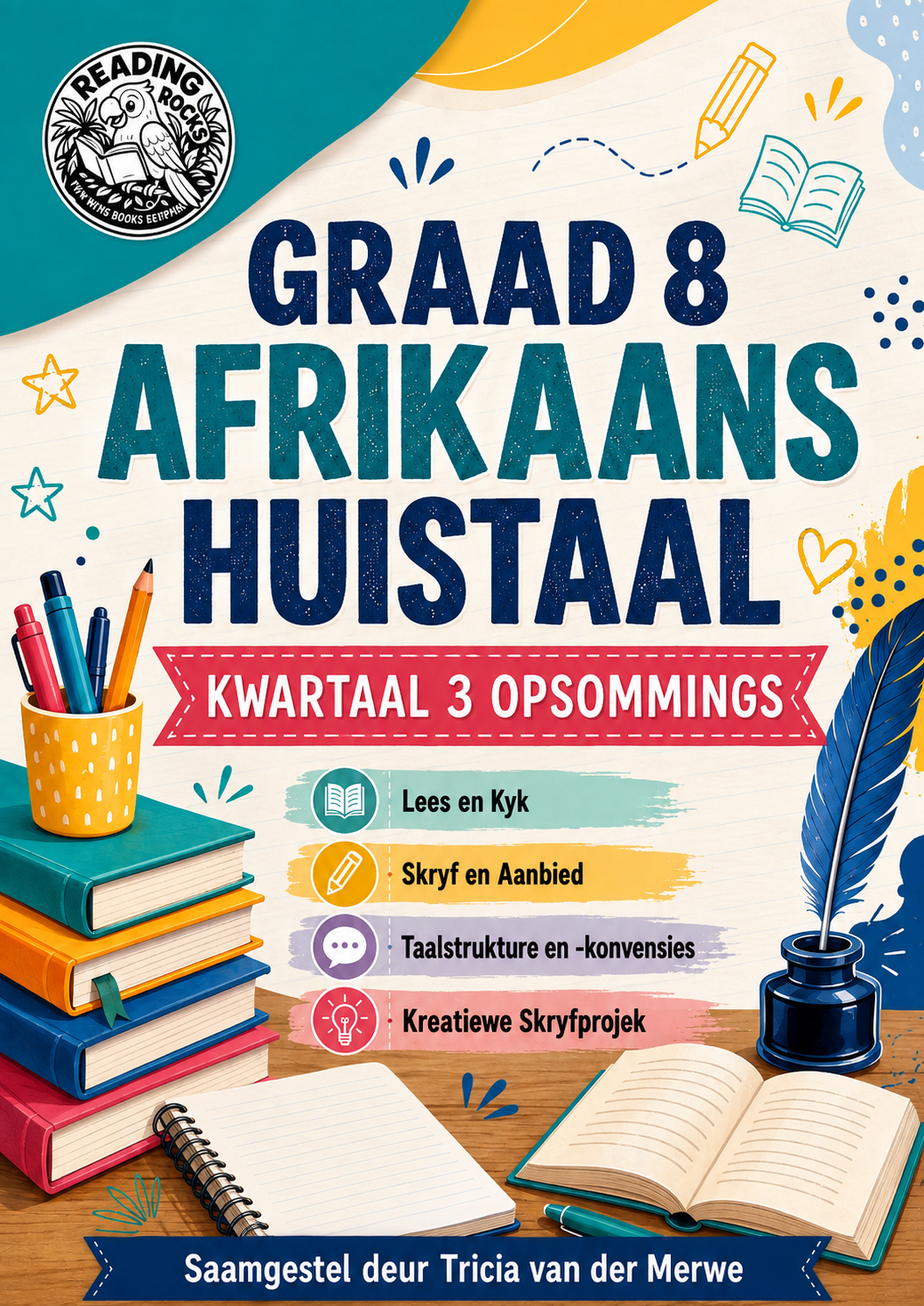 Graad 8 Afrikaans HT – Kwartaal 3 Opsommings