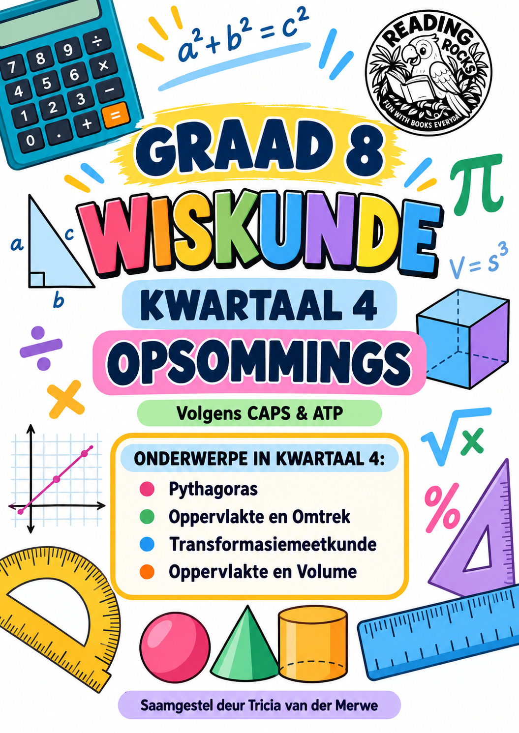 Graad 8 Wiskunde – Kwartaal 4 Opsommings