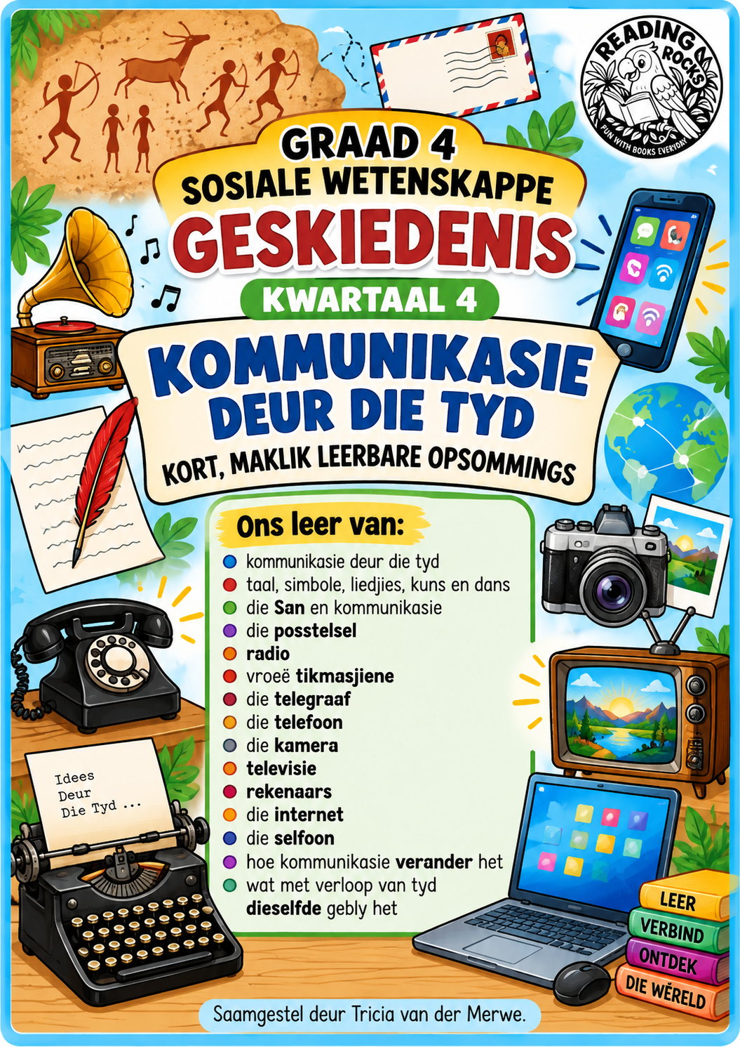 Graad 4 SW Geskiedenis – Kwartaal 4 Opsommings
