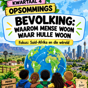 Graad 6 SW Geografie – Kwartaal 4 Opsommings
