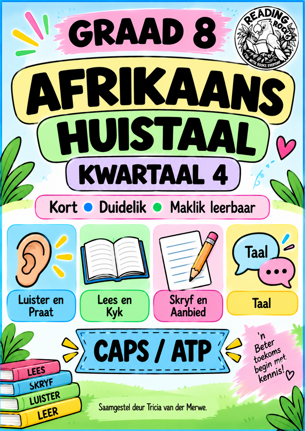 Graad 8 Afrikaans HT – Kwartaal 4 Opsommings