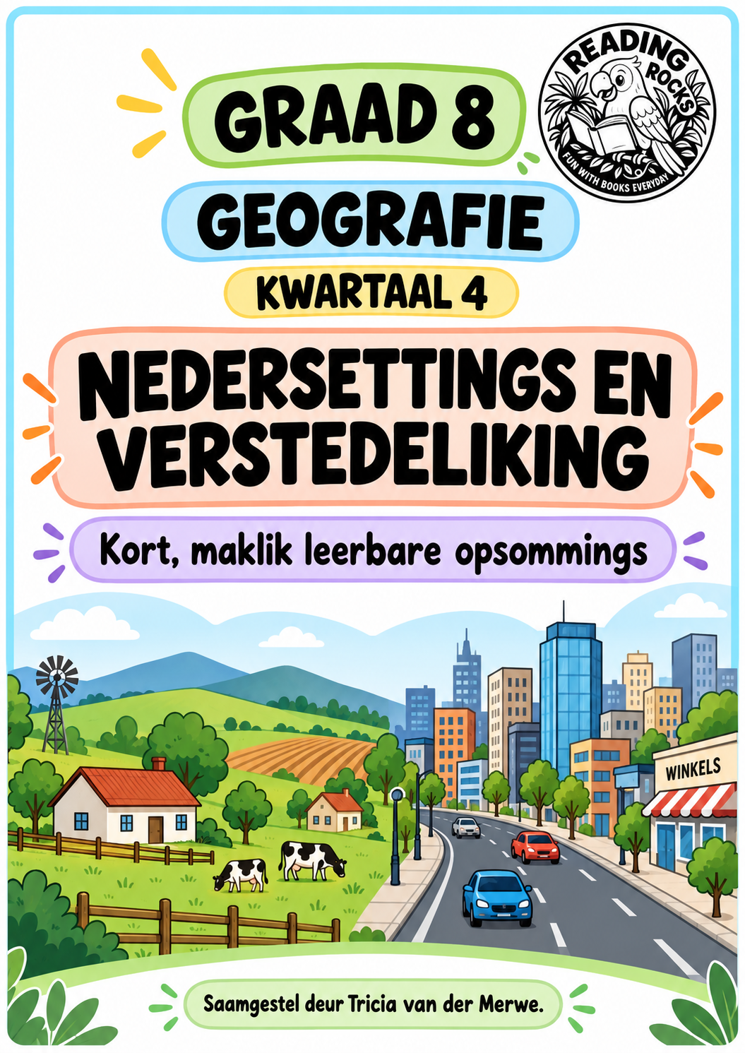 Graad 8 Geografie – Kwartaal 4 Opsommings