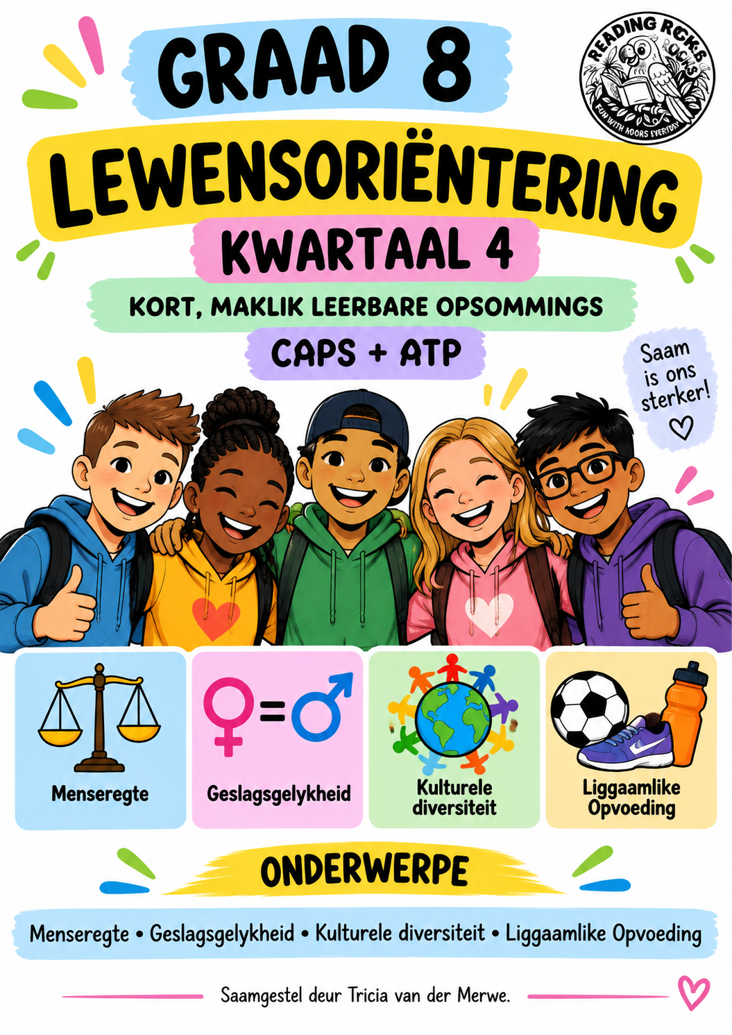 Graad 8 Lewensvaardighede – Kwartaal 4 Opsommings