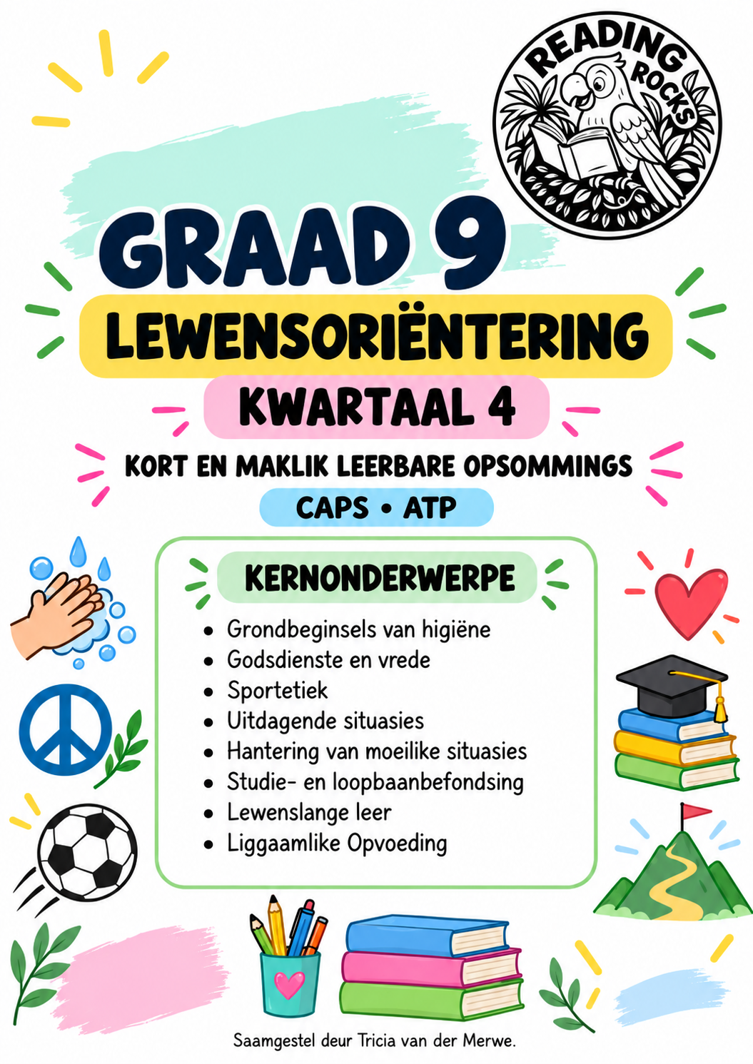Graad 9 Lewensvaardighede – Kwartaal 4 Opsommings