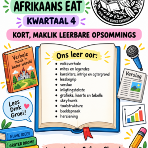 Grade 5 Afrikaans EAT – Term 4 Summaries