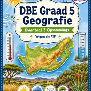 Graad 5 SW Geografie – Kwartaal 3 Opsommings
