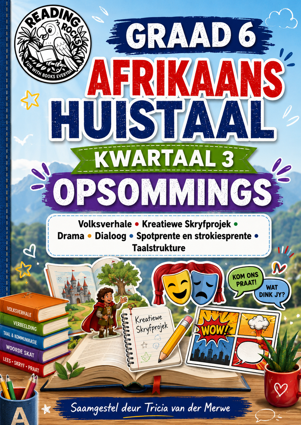 Graad 6 Afrikaans HT – Kwartaal 3 Opsommings