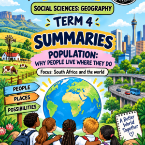 Grade 6 Geography – Term 4 Summaries