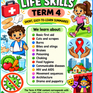 Grade 6 Life Skills – Term 4 Summaries