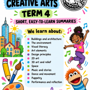 Grade 6 Creative Arts – Term 4 Summaries