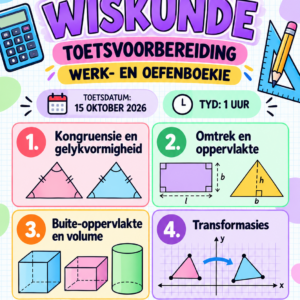 Graad 9 Wiskunde – Kwartaal 4 Oefenboek
